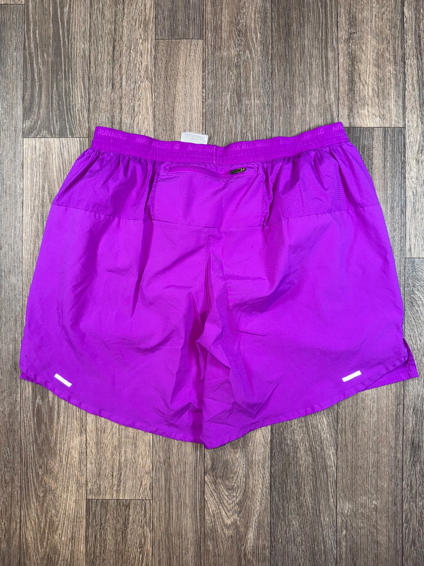 Purple dri fit shorts