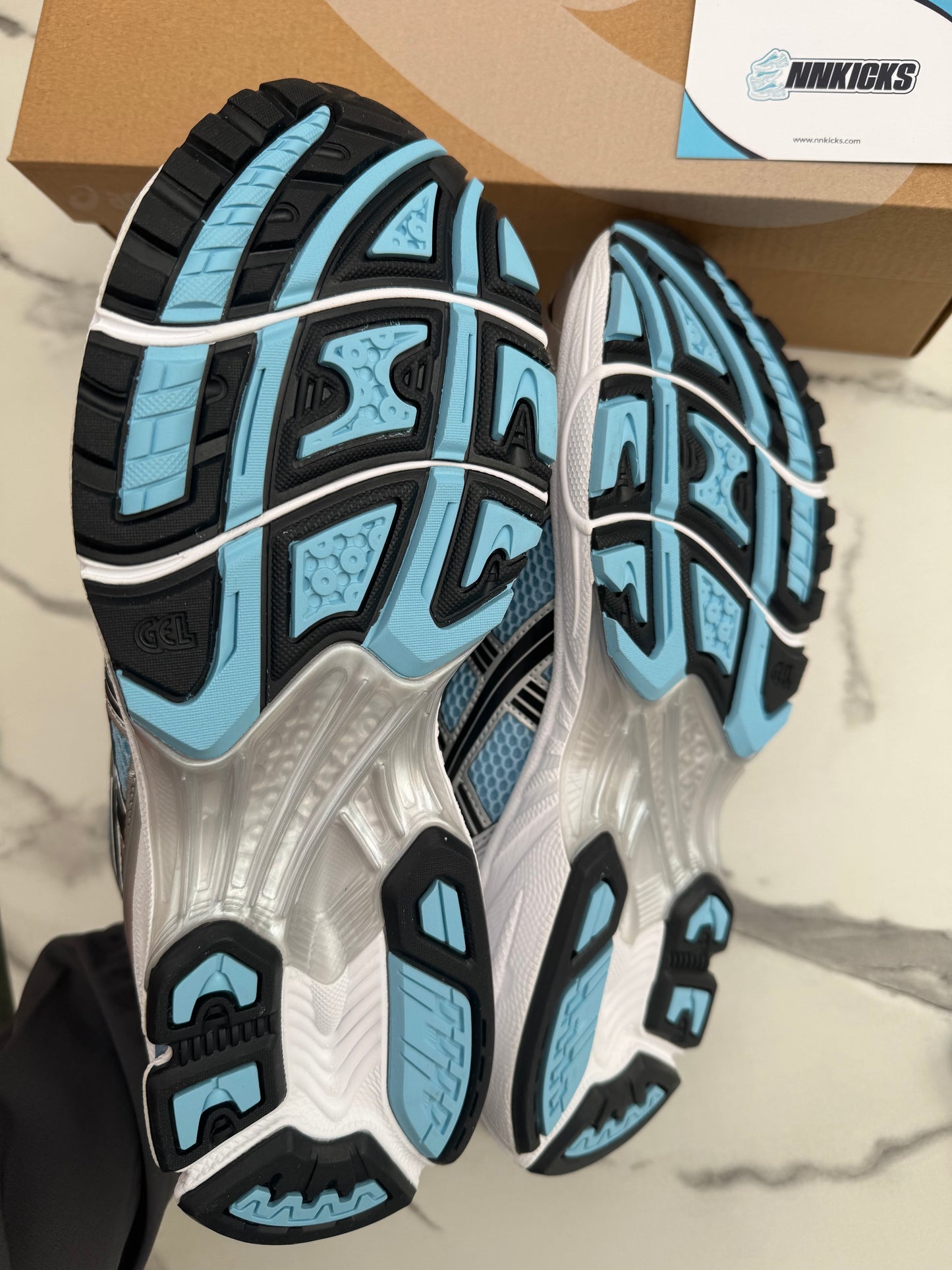 ASICS Kayano 14 sky blue