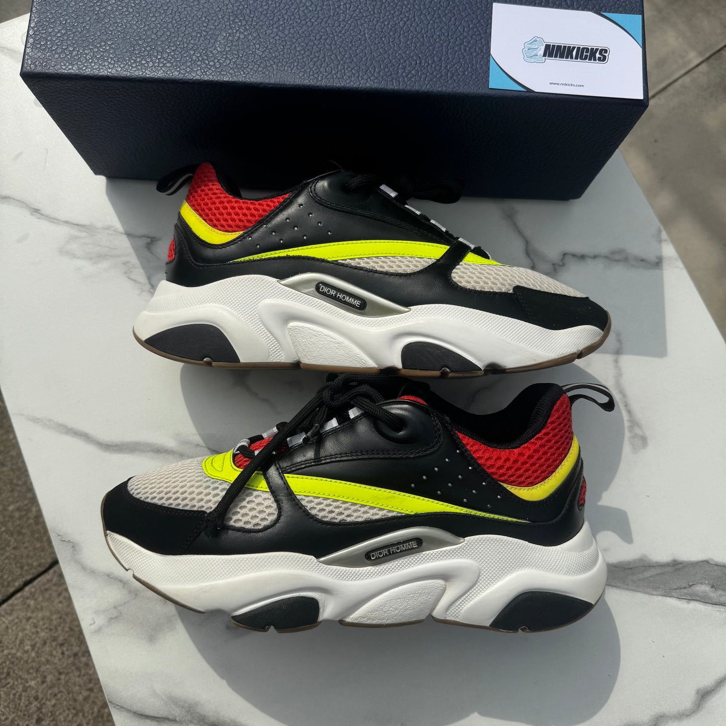 Dior b22 Black/Red/Yellow