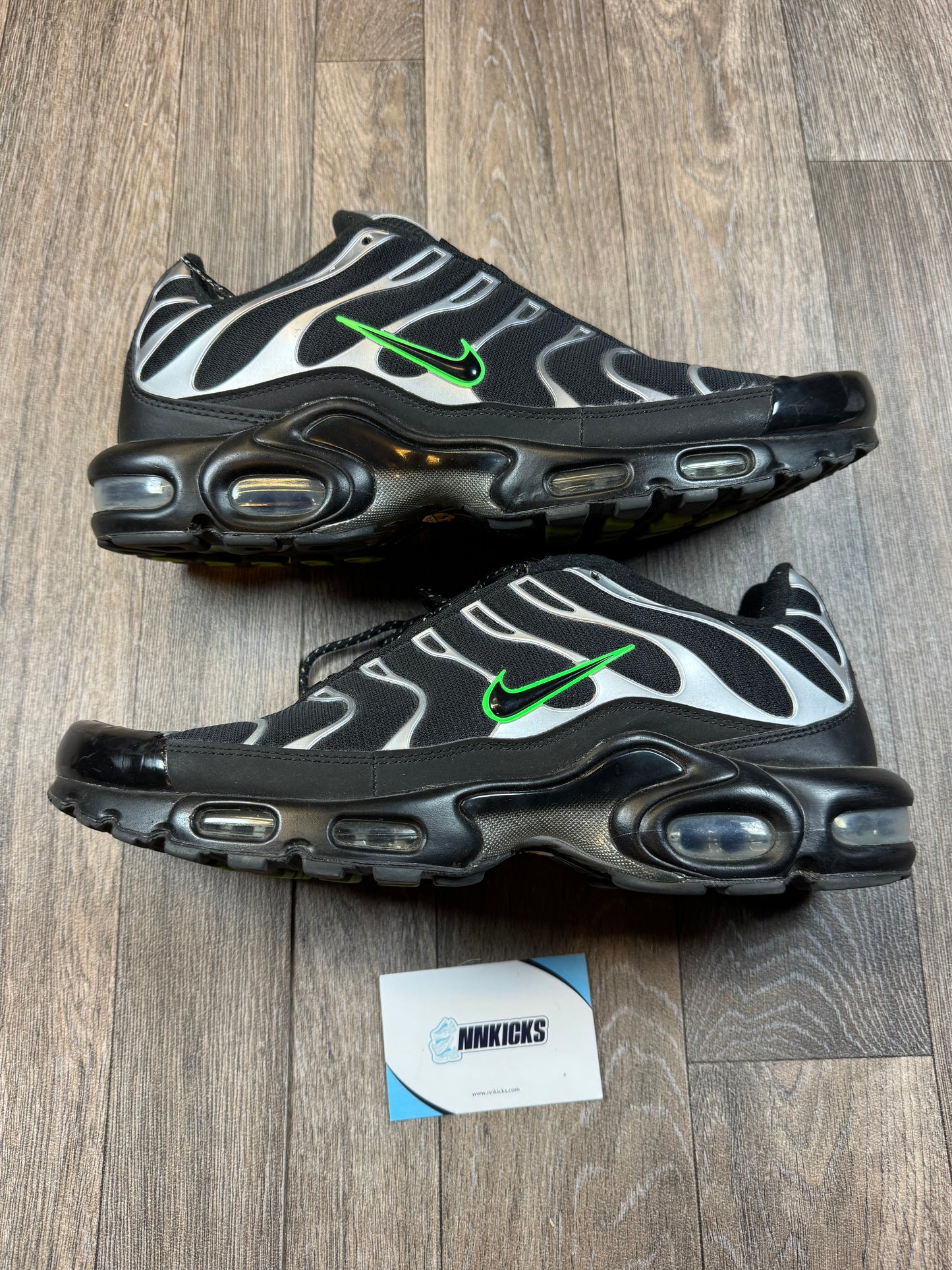 Air max TN Silver & Green