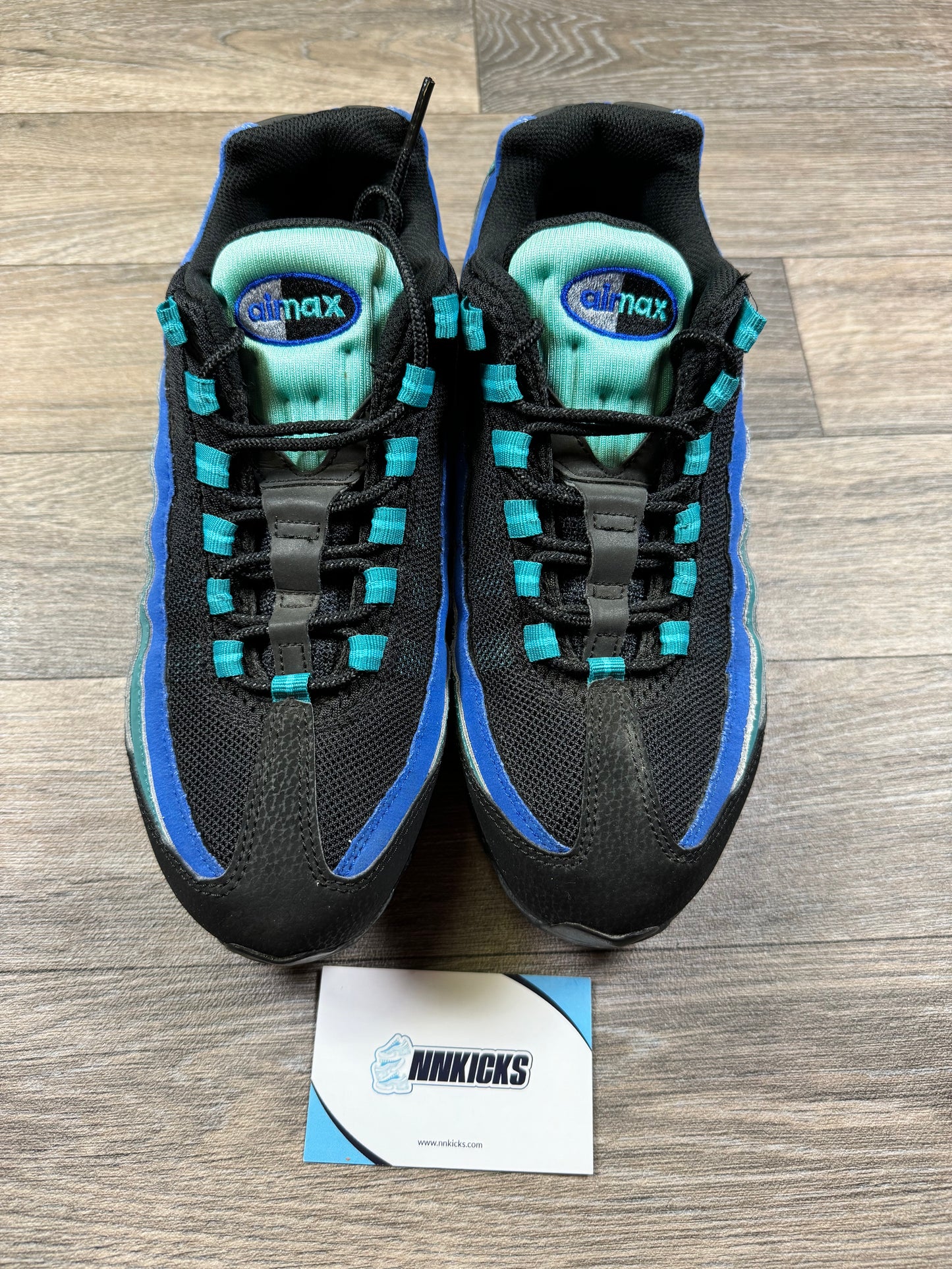 Air max 95 black hyper blue