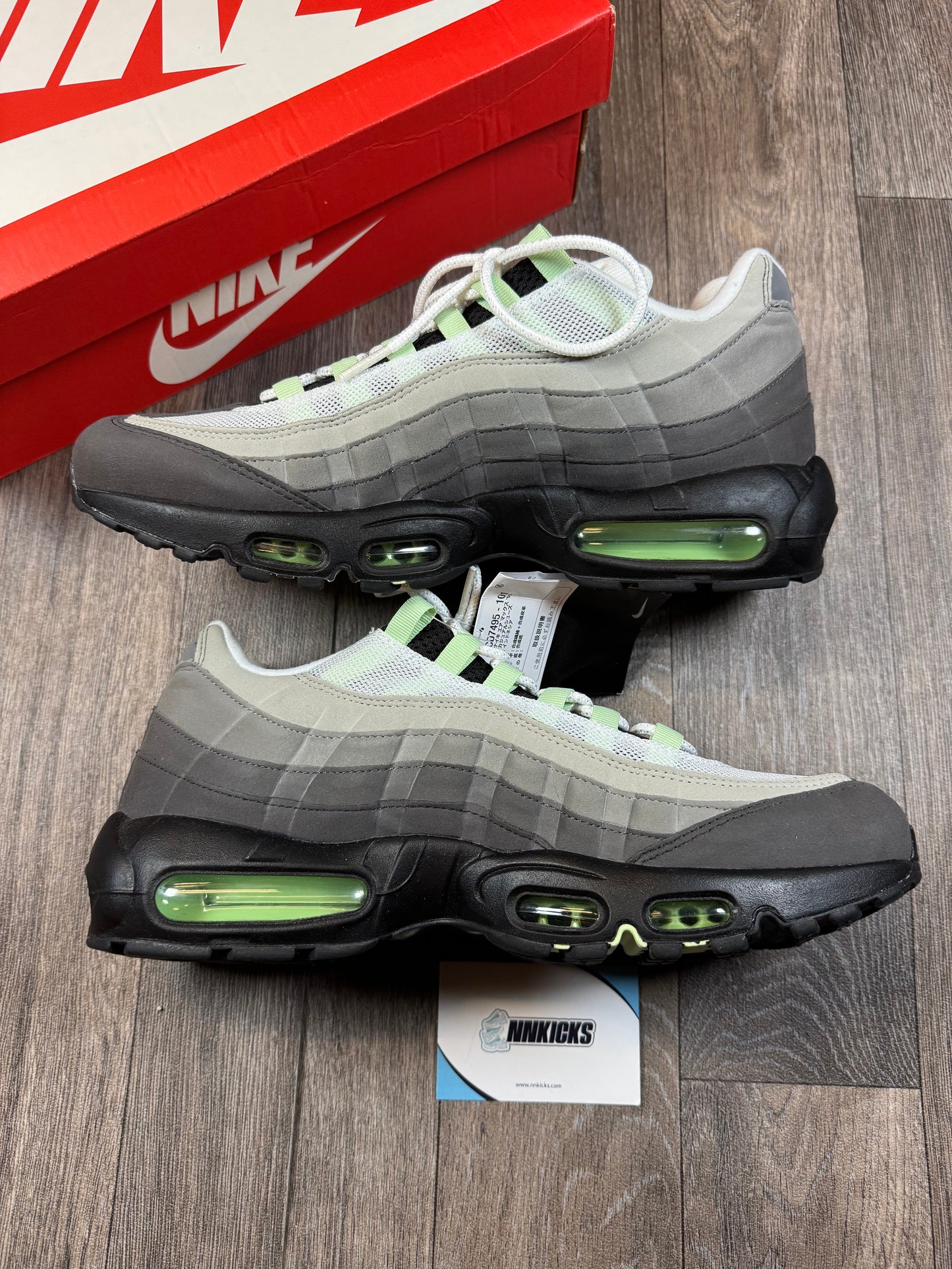 Air max 95 fresh mint