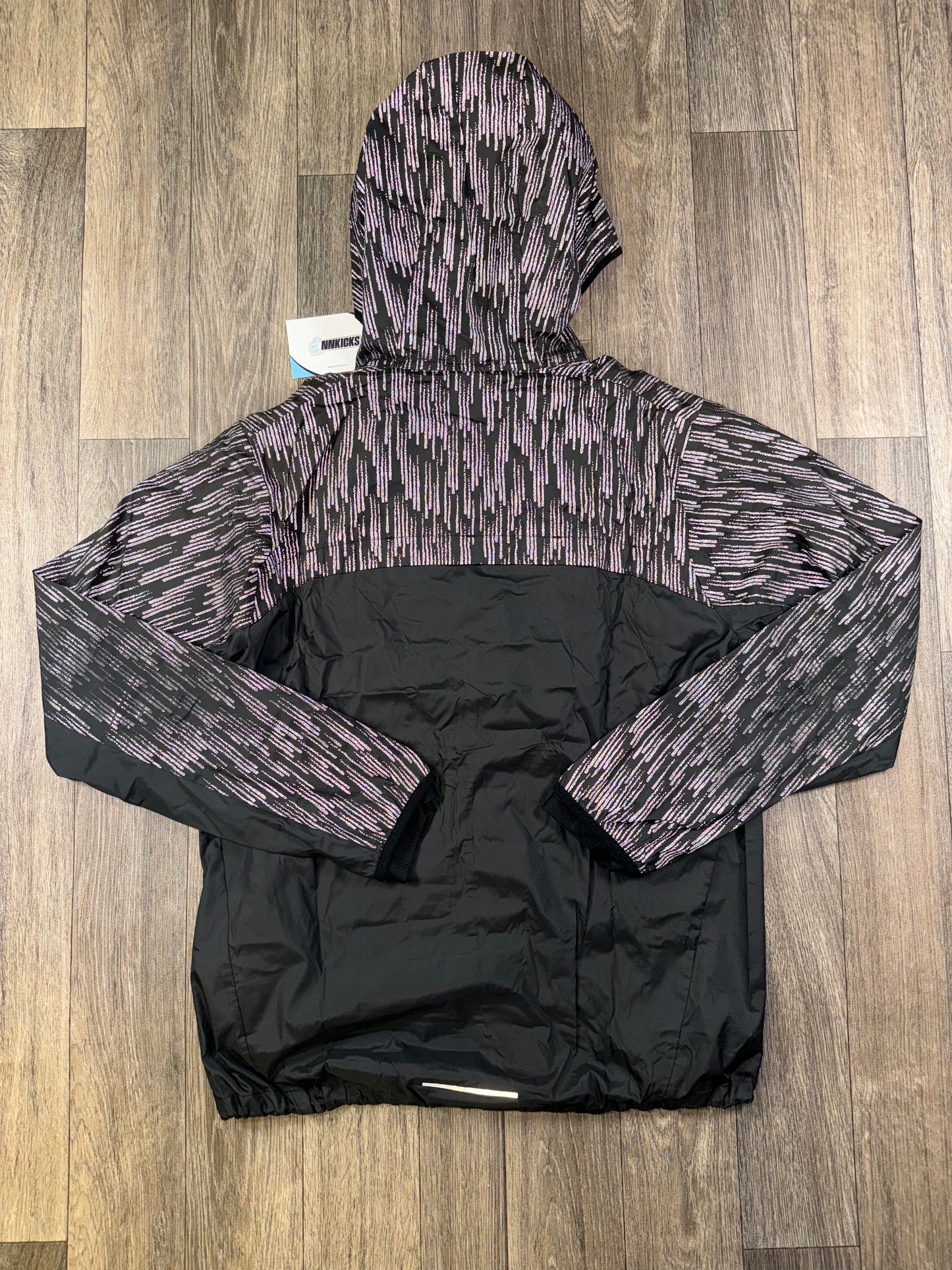 Reflective zebra windbreaker