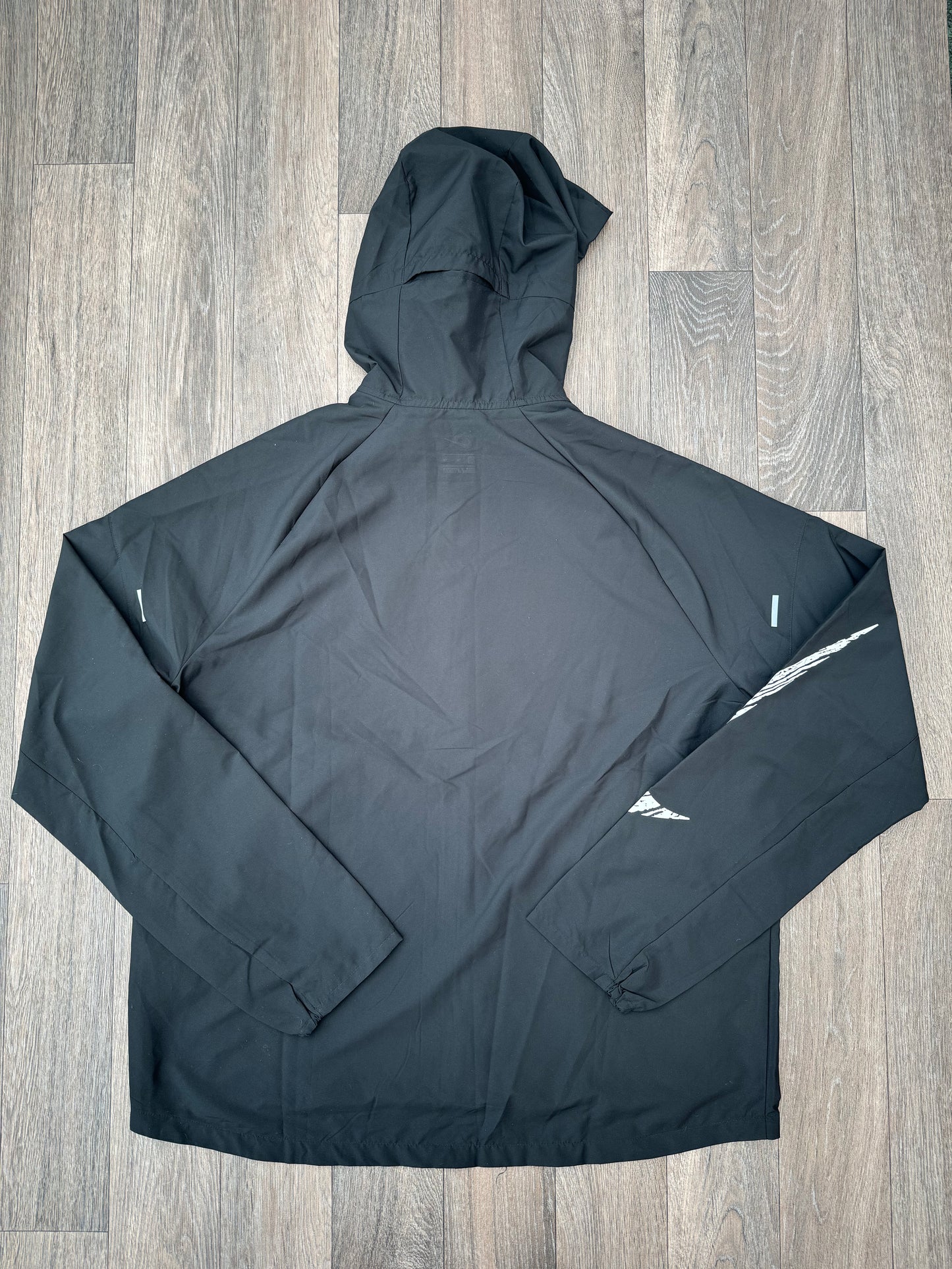 Black Swoosh Festival Windbreaker